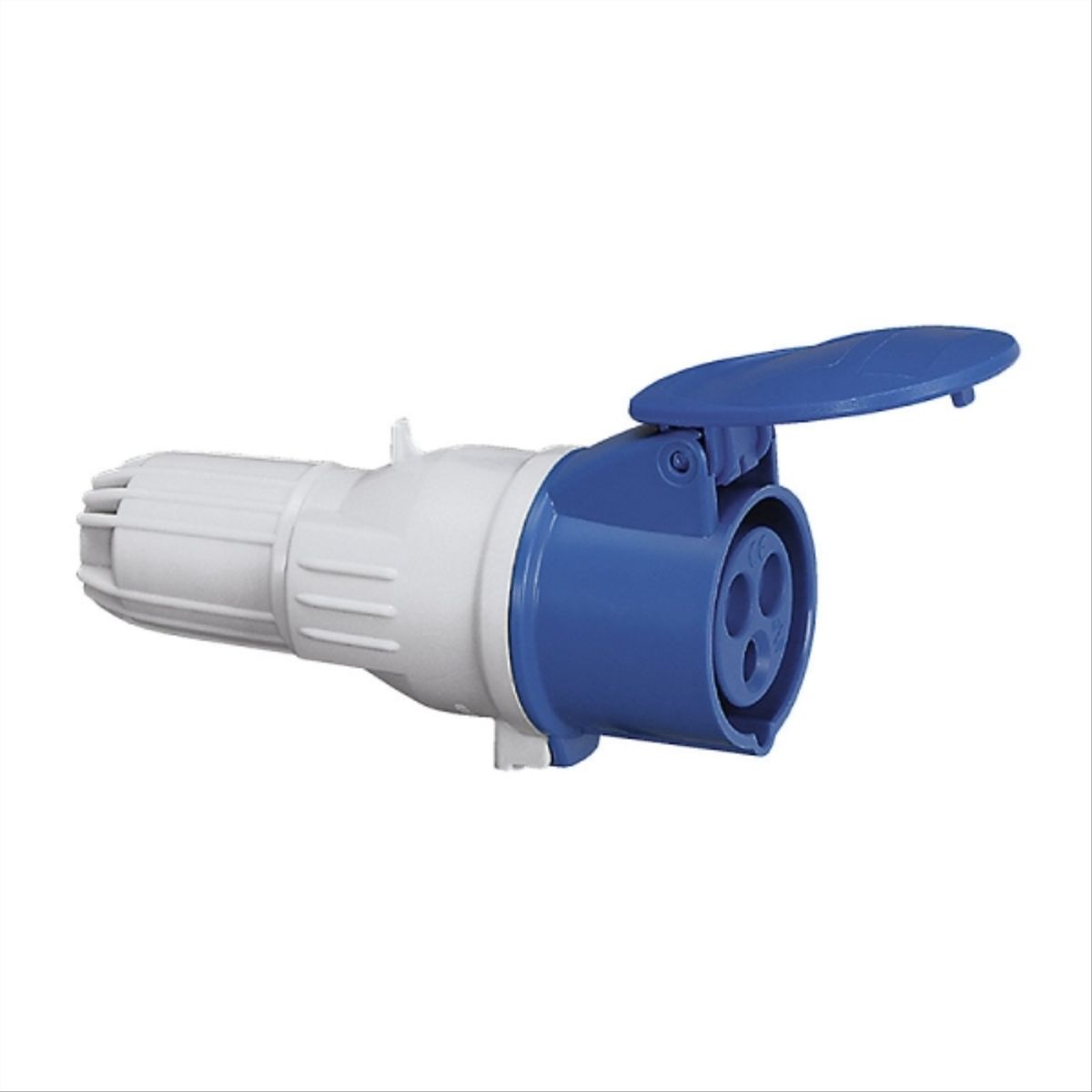BTICINO - Enchufe volante industrial hembra 2 polos + tierra 16A 220V
