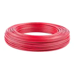 COCESA - Alambre genlis nya 1,5 mm rojo h07v-u rollo 100mt