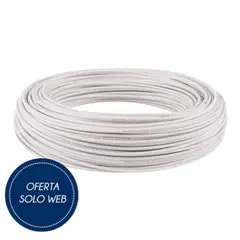 COCESA - Cable eva libre halogeno blanco 1,5mm H07Z1-K 100mt