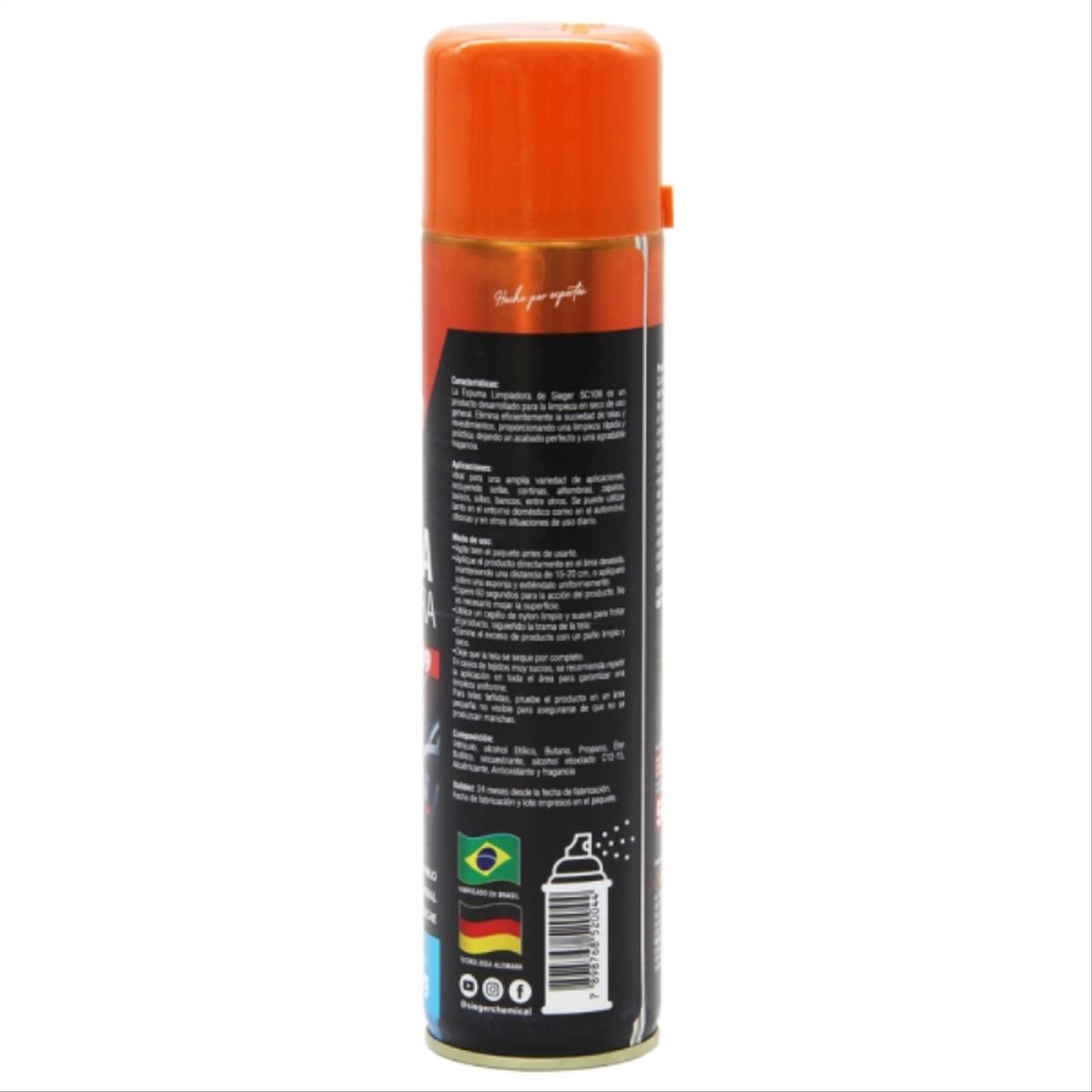 SIEGER - Espuma limpiadora 400ml/370g-sc109