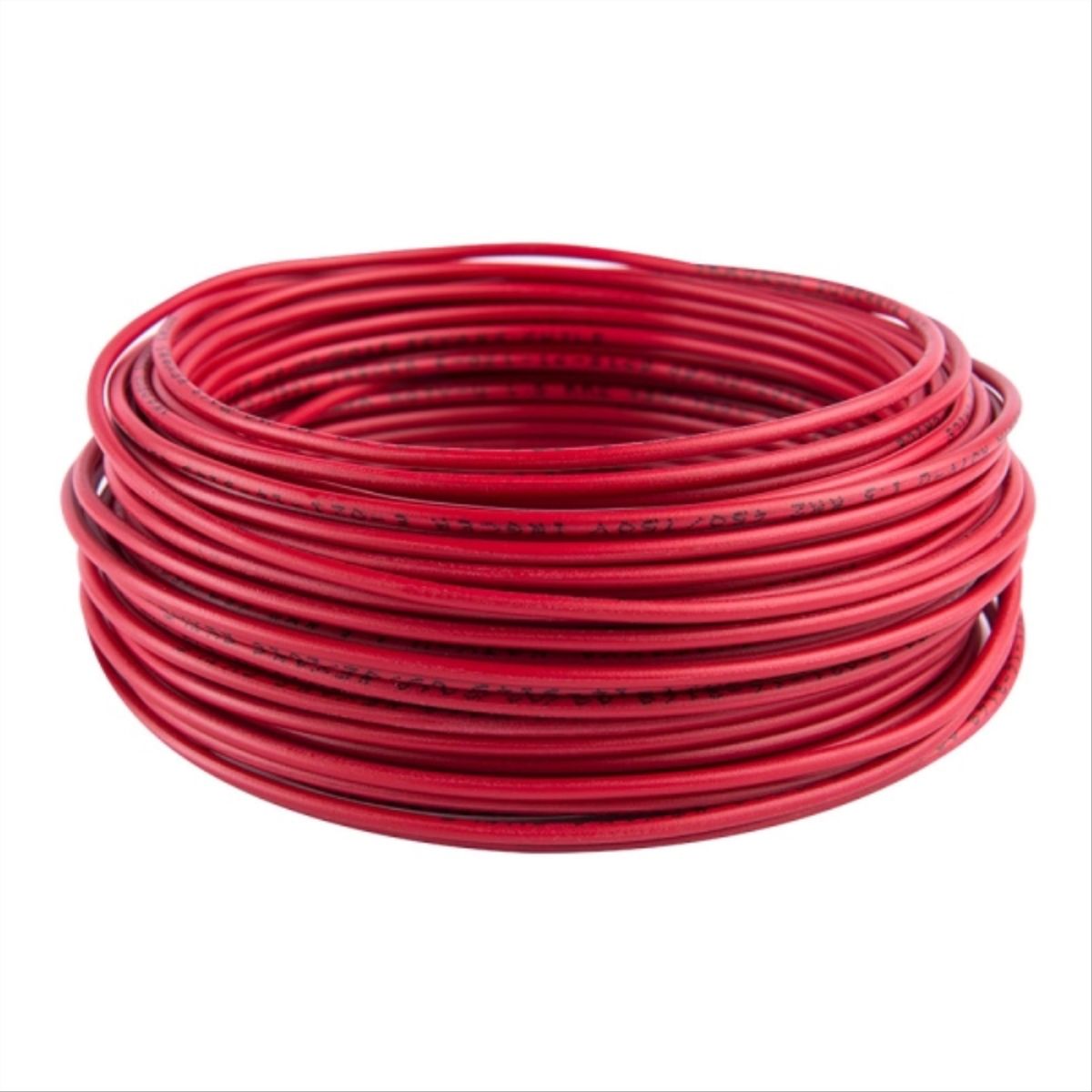 COCESA - Alambre genlis nya 1,5 mm rojo h07v-u rollo 25mt