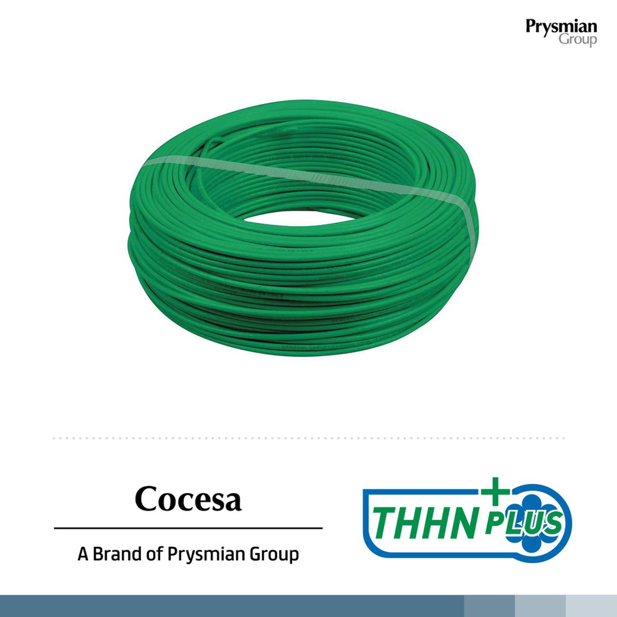 COCESA - Cable THHN verde 14 AWG 50mt