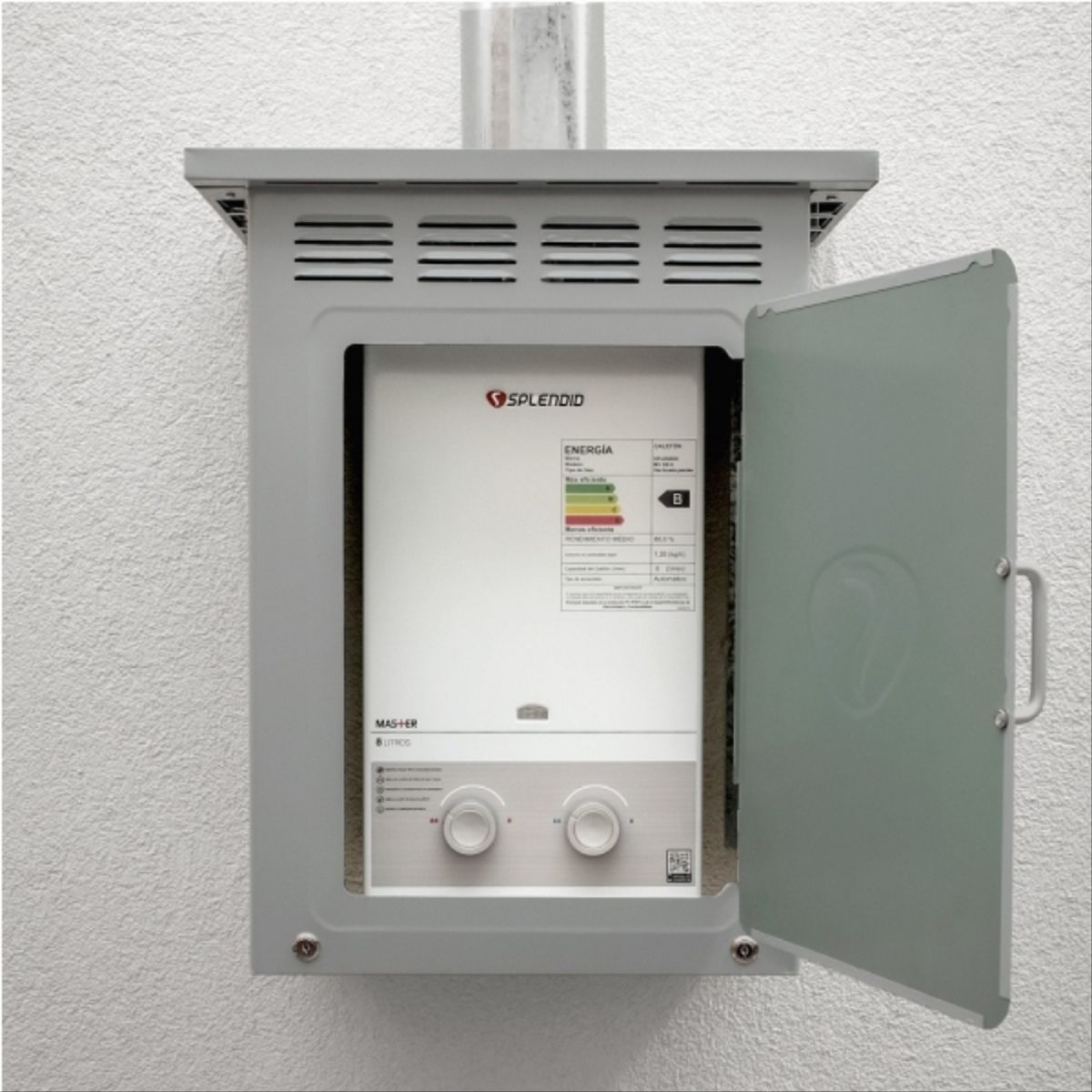 SPLENDID - Gabinete para calefacción hasta 10 lt TN y 12 lt TF