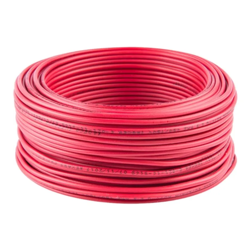 COCESA - Alambre genlis nya 2,5 mm rojo h07v-u rollo 50mt