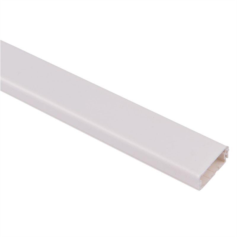 DRL - Moldura pvc 20x10mm 2mt tira para canaleta