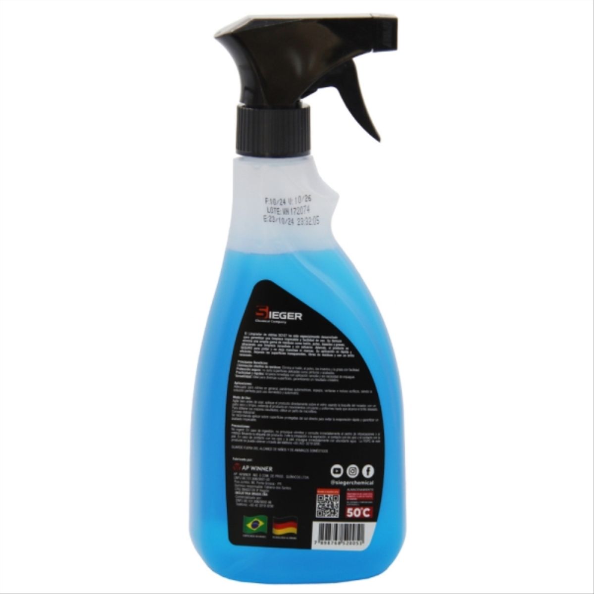 SIEGER - Limpia vidrios 500ml-sc127