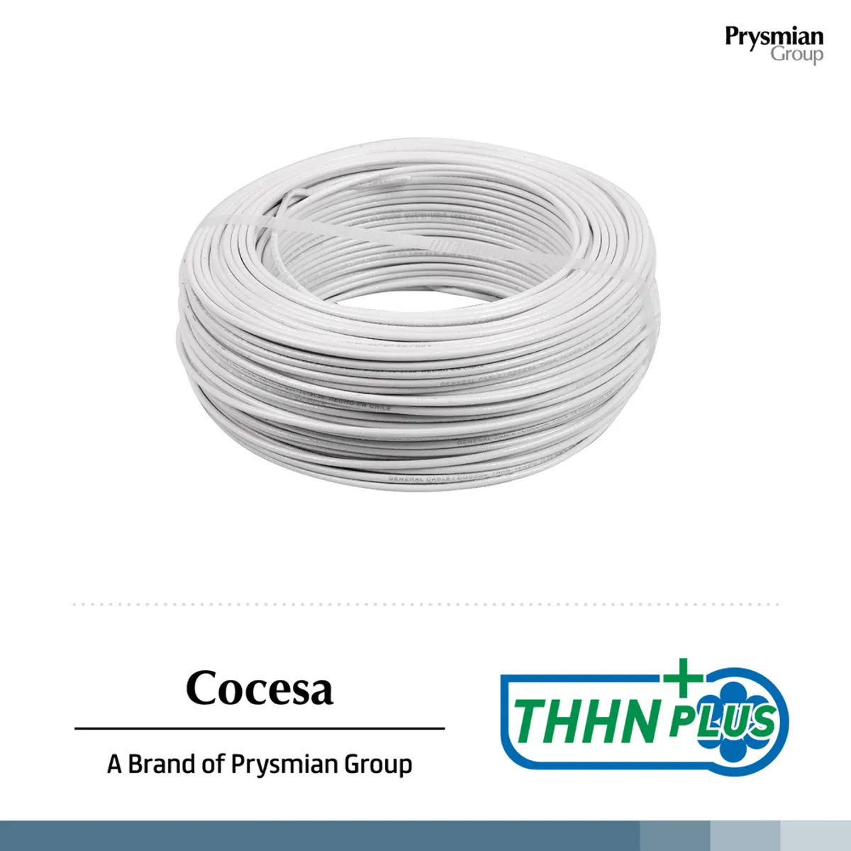 COCESA - Cable THHN blanco 14 AWG 50mt