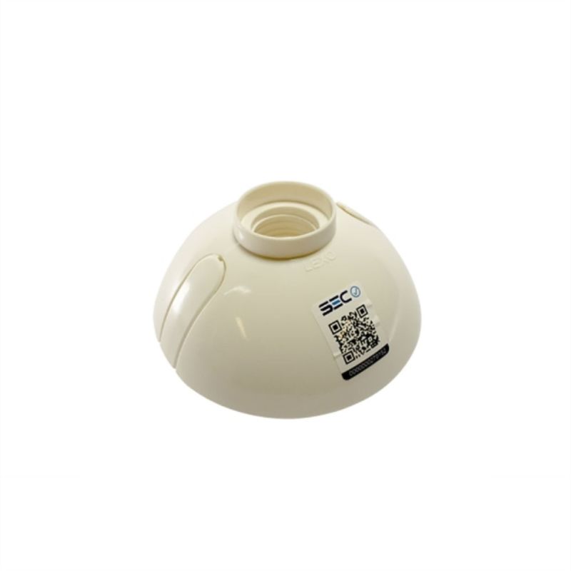 LEXO - Portalampara tipo plafon blanca E-27