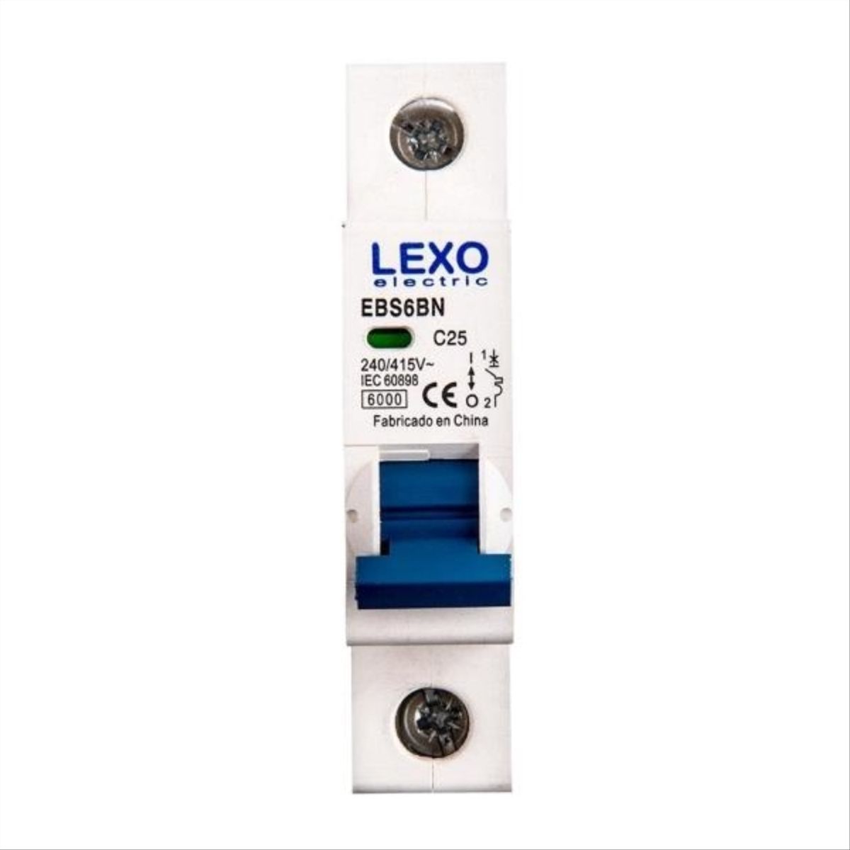 LEXO - Automatico monofasico 25A 6KA "C"