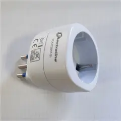 ELECTRALINE - Adaptador Shuko Con proteccion y fusible