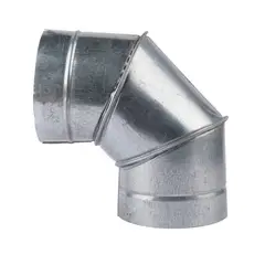 FEGALV - Codo galvanizado 90° 0,35mm 5"