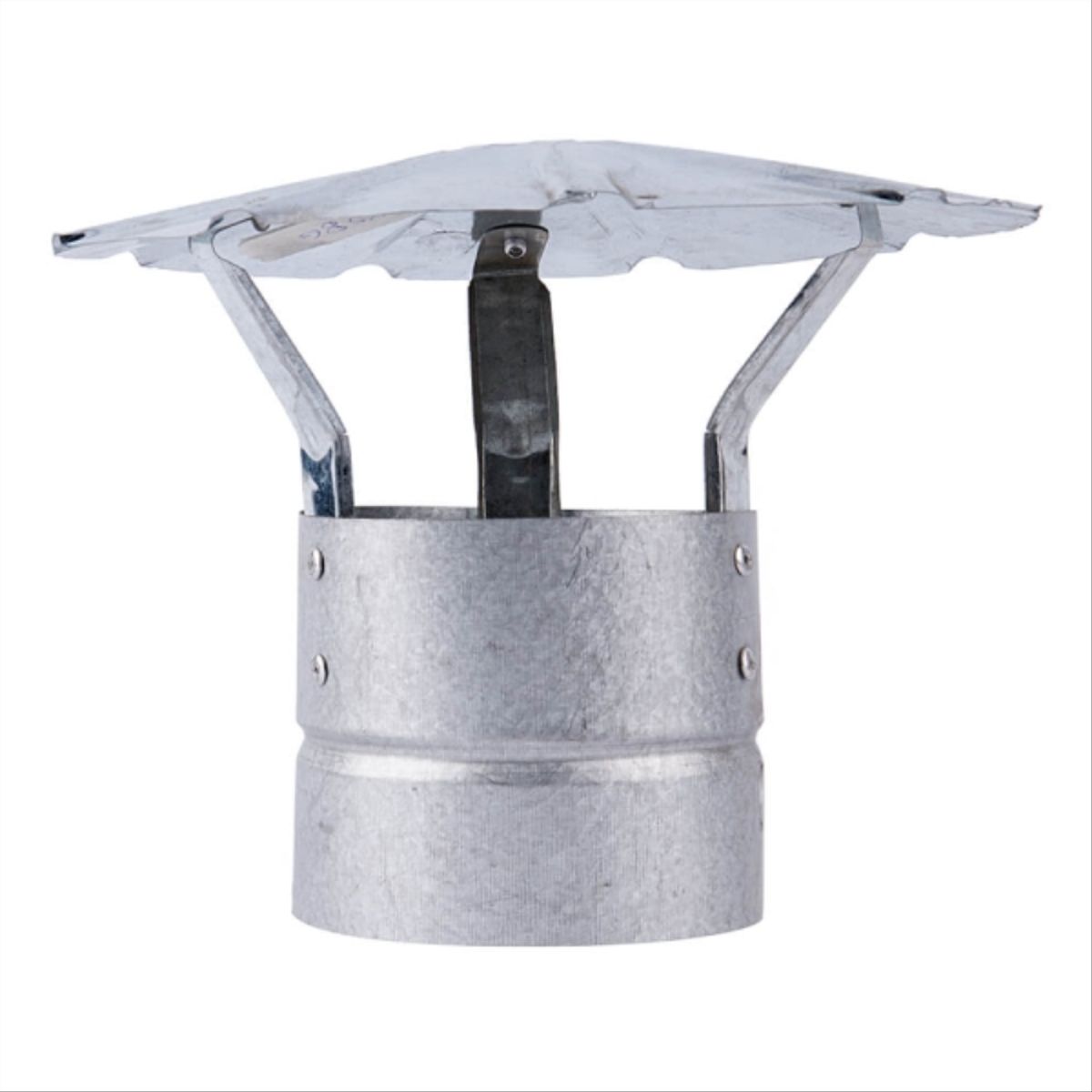 FEGALV - Gorro galvanizado ventilacion 0,35mmx4"