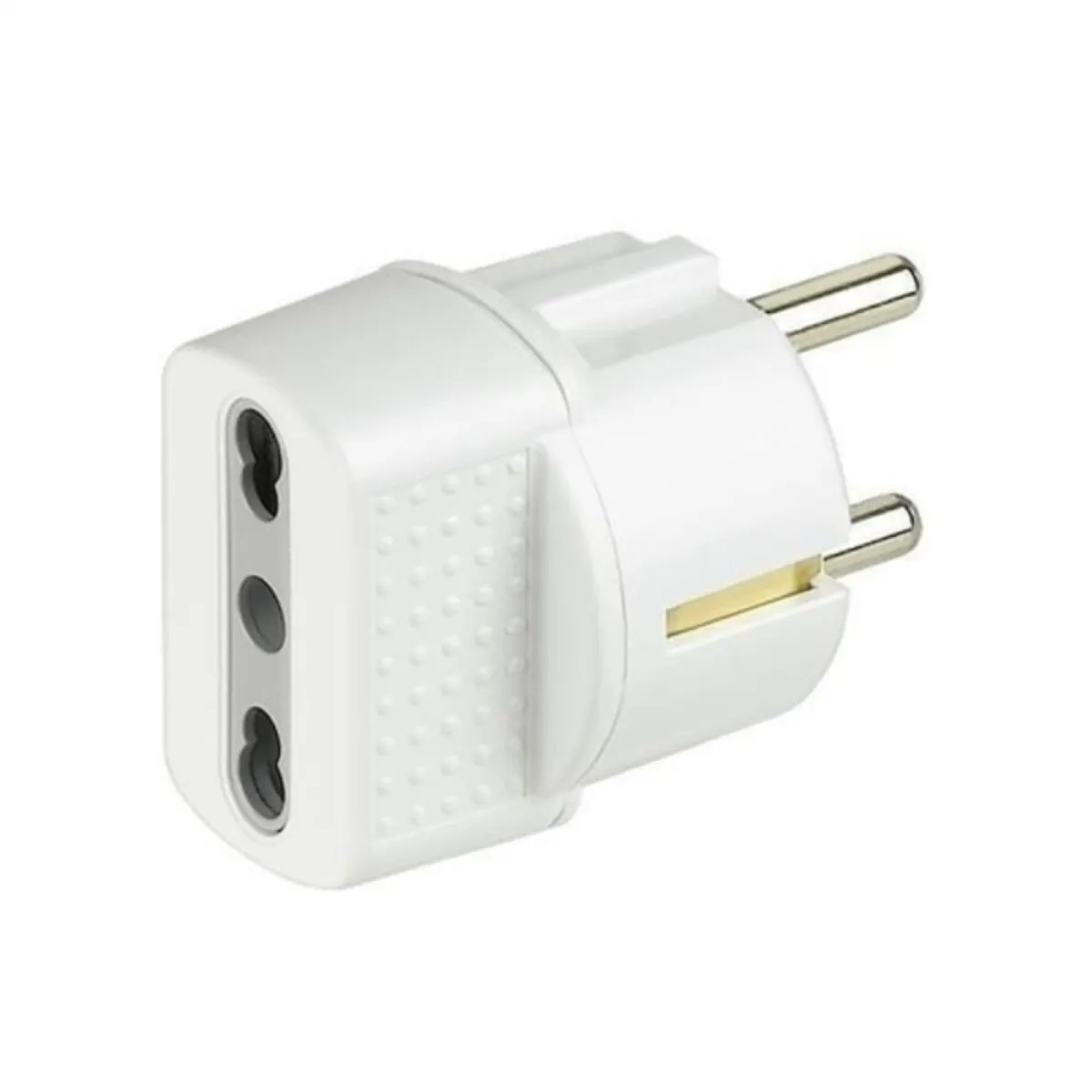 BTICINO - Adaptador schuko blanco 16A