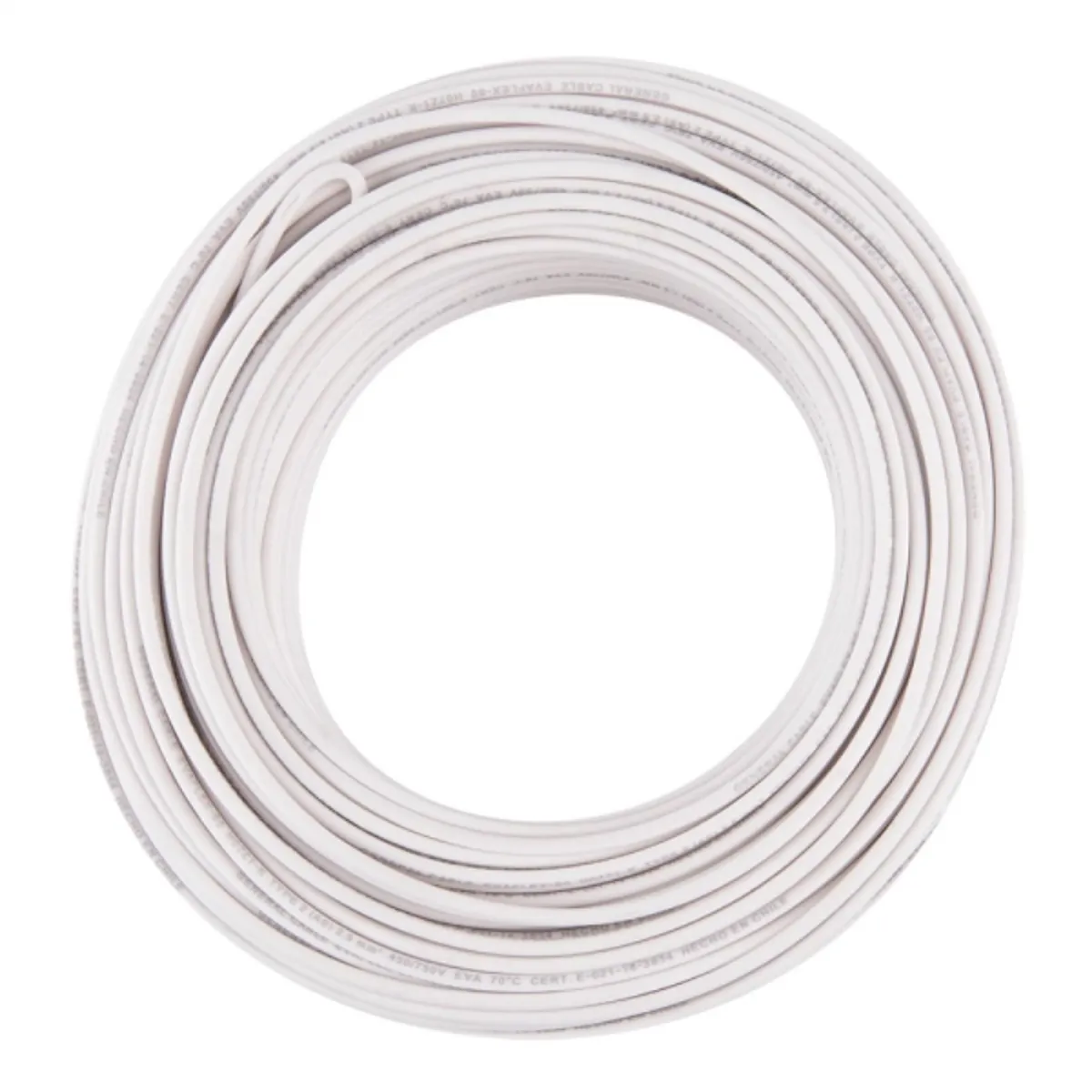 COCESA - Cable eva libre halogeno blanco 25mm H07Z1-K 100mt