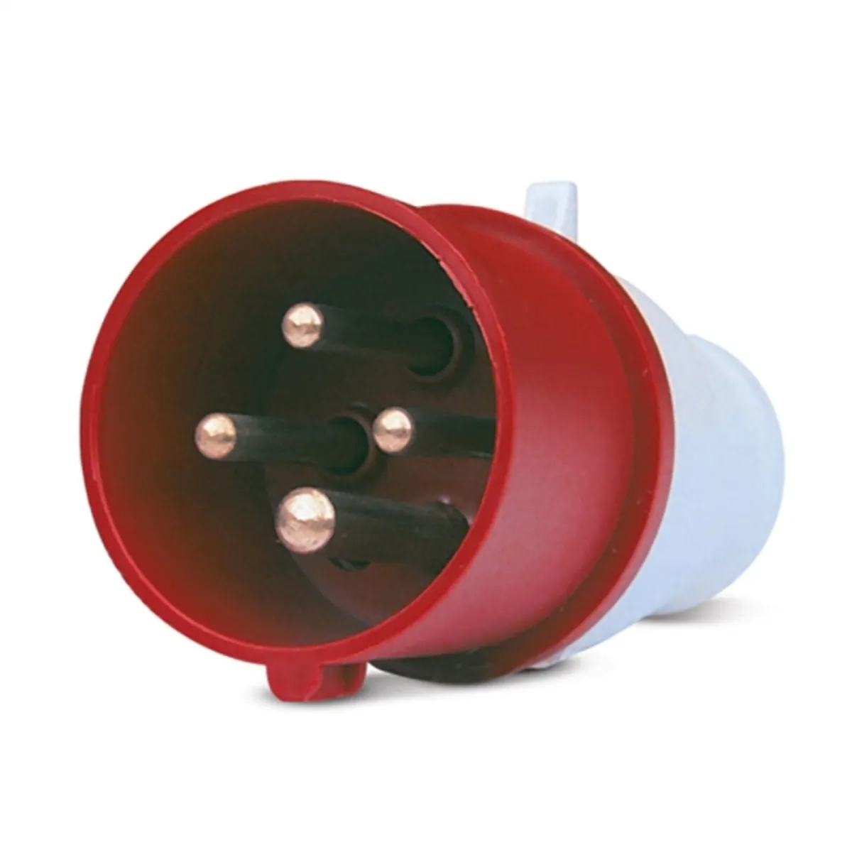 LEXO - Enchufe volante industrial macho 2 patas + tierra 32A 380V