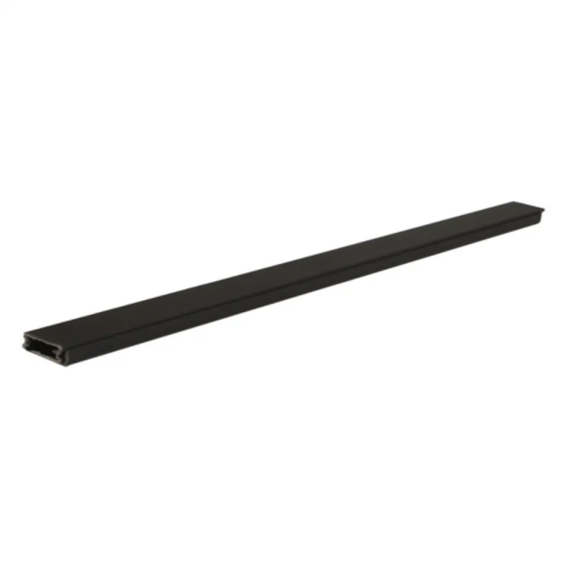 GRANTT - Moldura pvc marron 20x10mm 2mt tira para canaleta