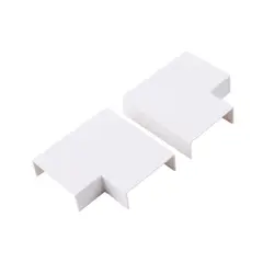 GRANTT - Angulo pvc plano 40x16mm 2uds para canaleta
