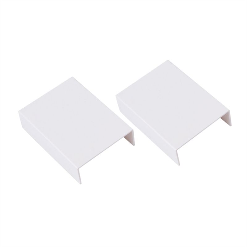 GRANTT - Copla pvc plana 40x16mm 2uds para canaleta