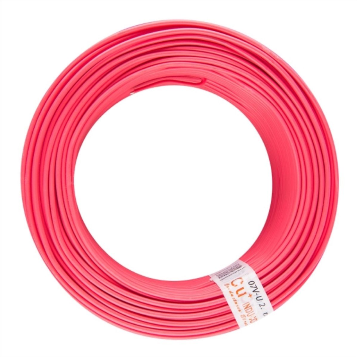 COCESA - Alambre genlis nya 2,5 mm rojo h07v-u rollo 100mt