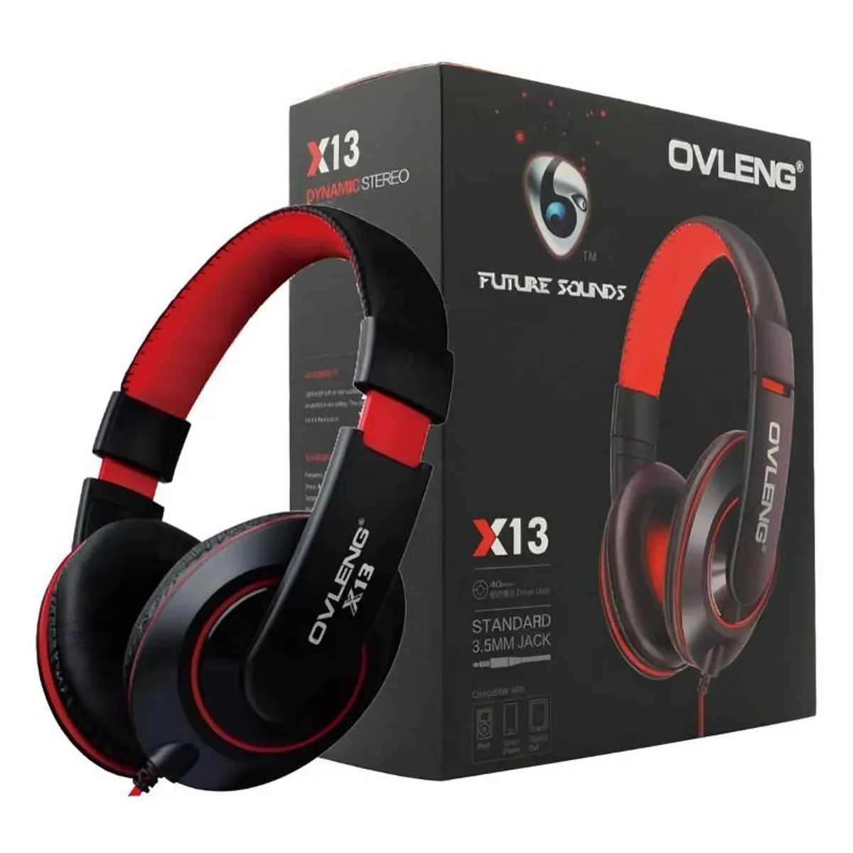 OVLENG - Audifono Headset Microfono Gamer Celular Table Pc Ovleng X13