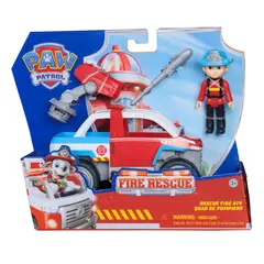 PAW PATROL - Equipo De Rescate De Bomberos Con Ryder