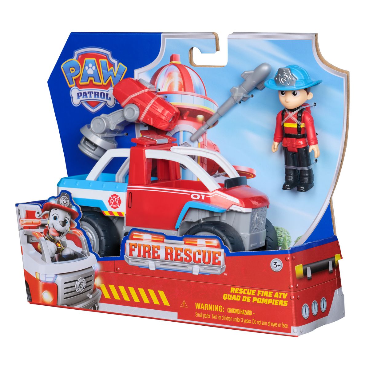 PAW PATROL - Equipo De Rescate De Bomberos Con Ryder Paw Patrol