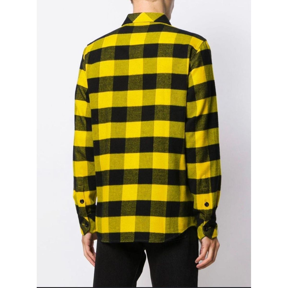 XPRESS RECHARGE - Camisa a Cuadros Hombre 100% Algodón Casual Elegante y Versátil