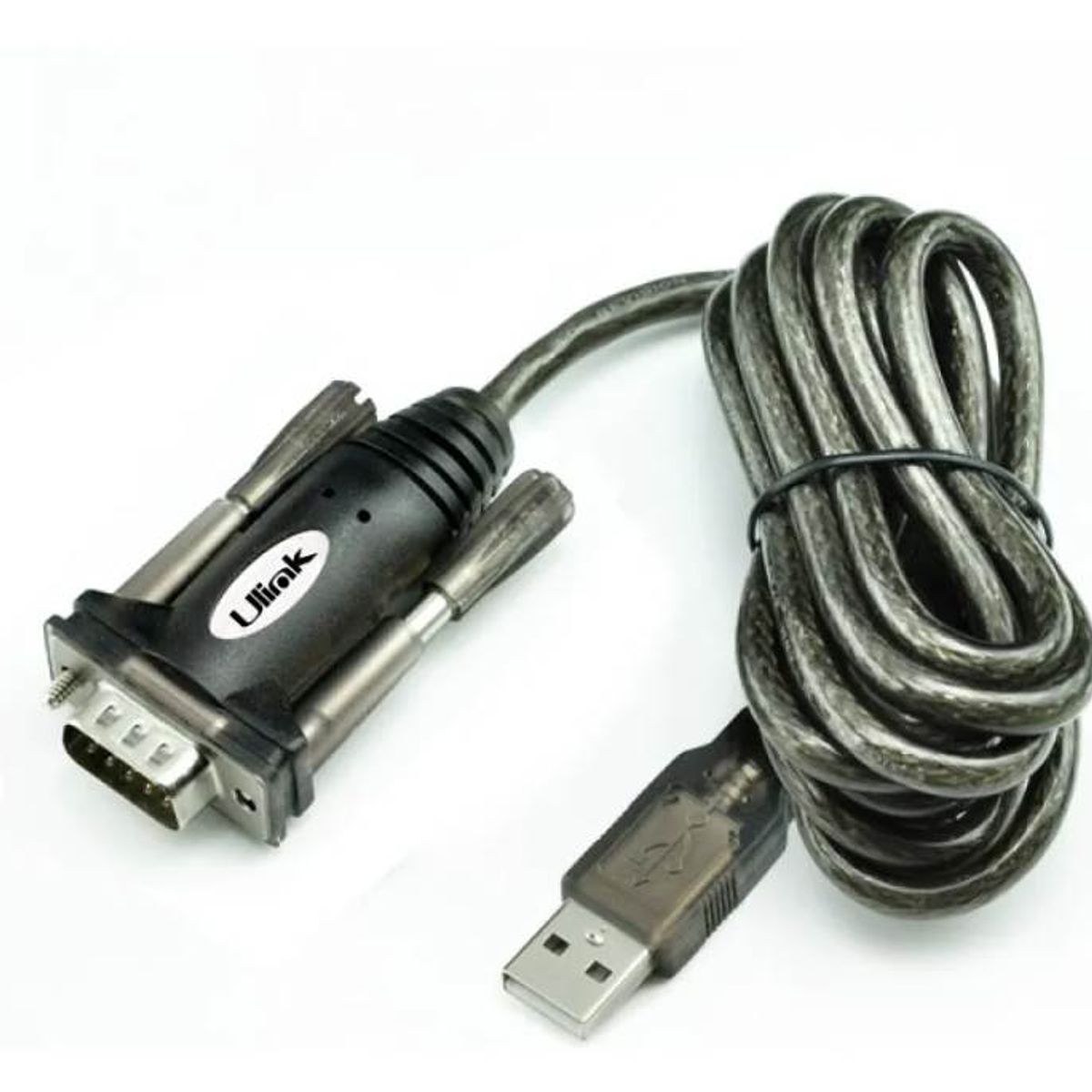 ULINK - Adaptador Cable Usb A Serial Rs232 Db9 Chip Prolific Calidad