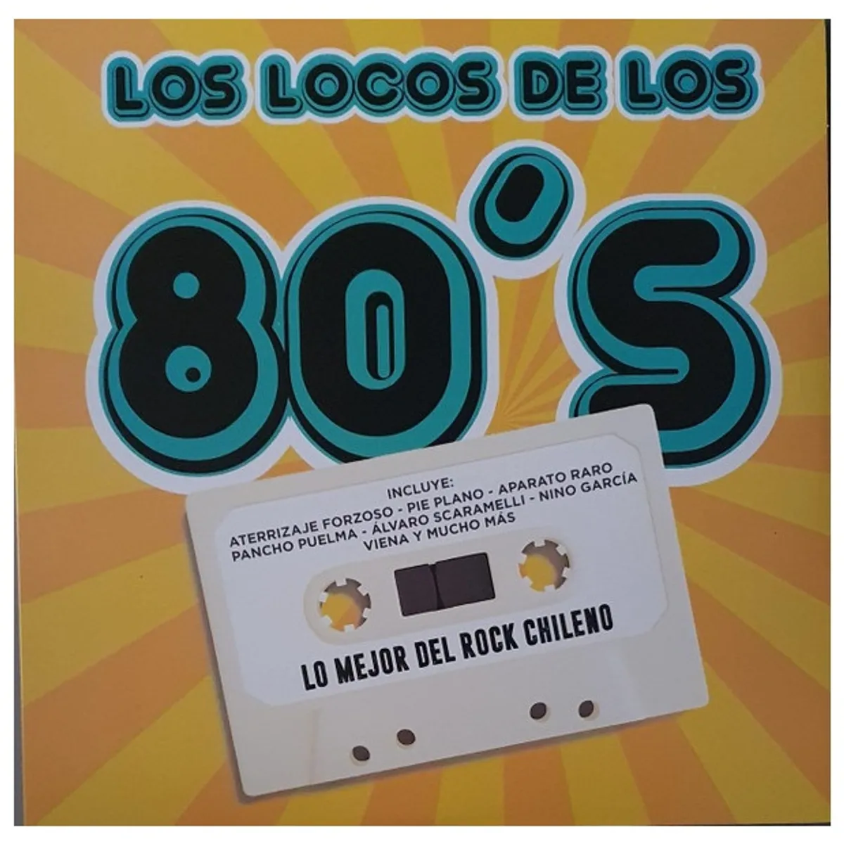 GENERICO - LOS LOCOS DE LOS 80'S - LO MEJOR DEL ROCK CHILENO / VINILO