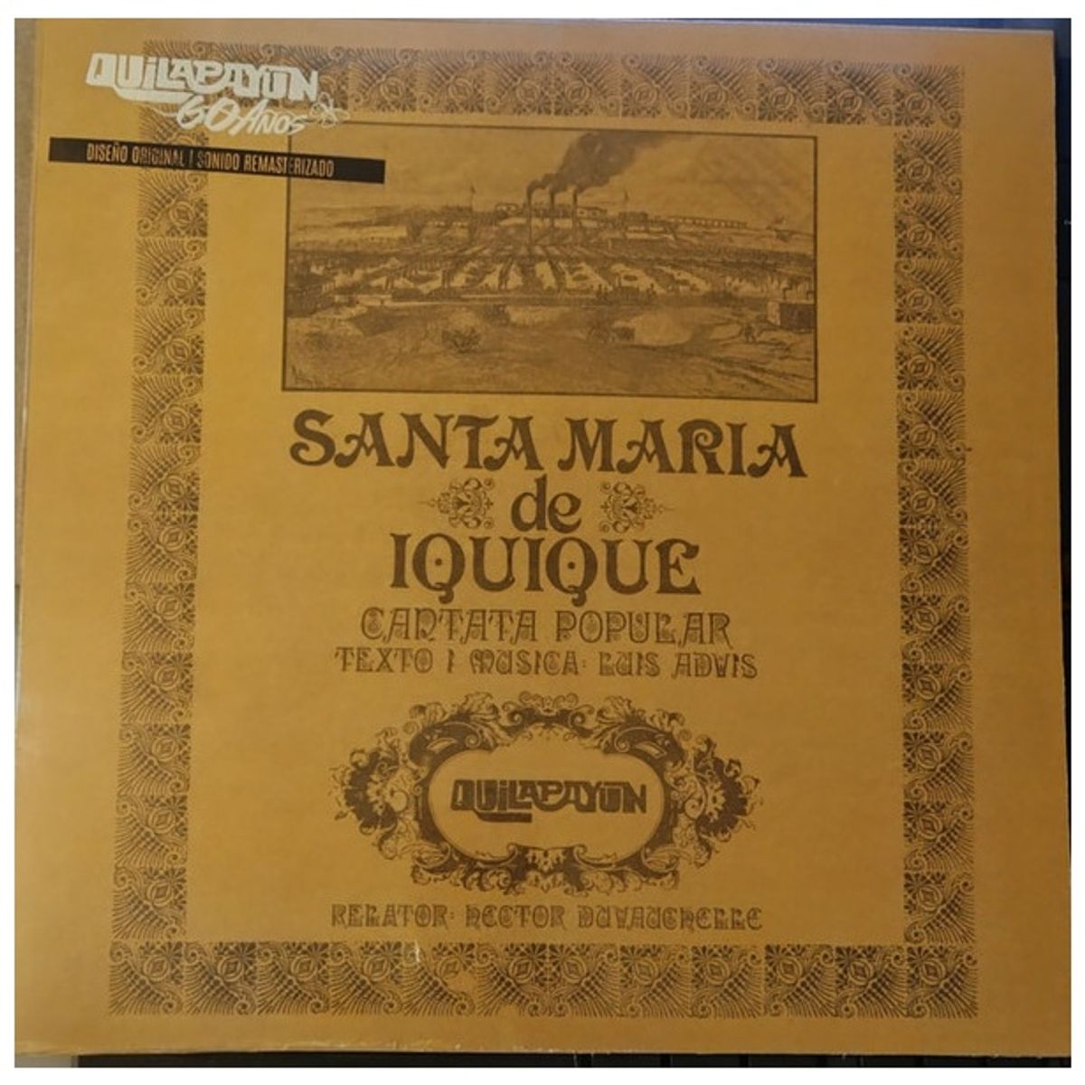 GENERICO - QUILAPAYUN - CANTATA SANTA MARIA DE IQUIQUE / VINILO