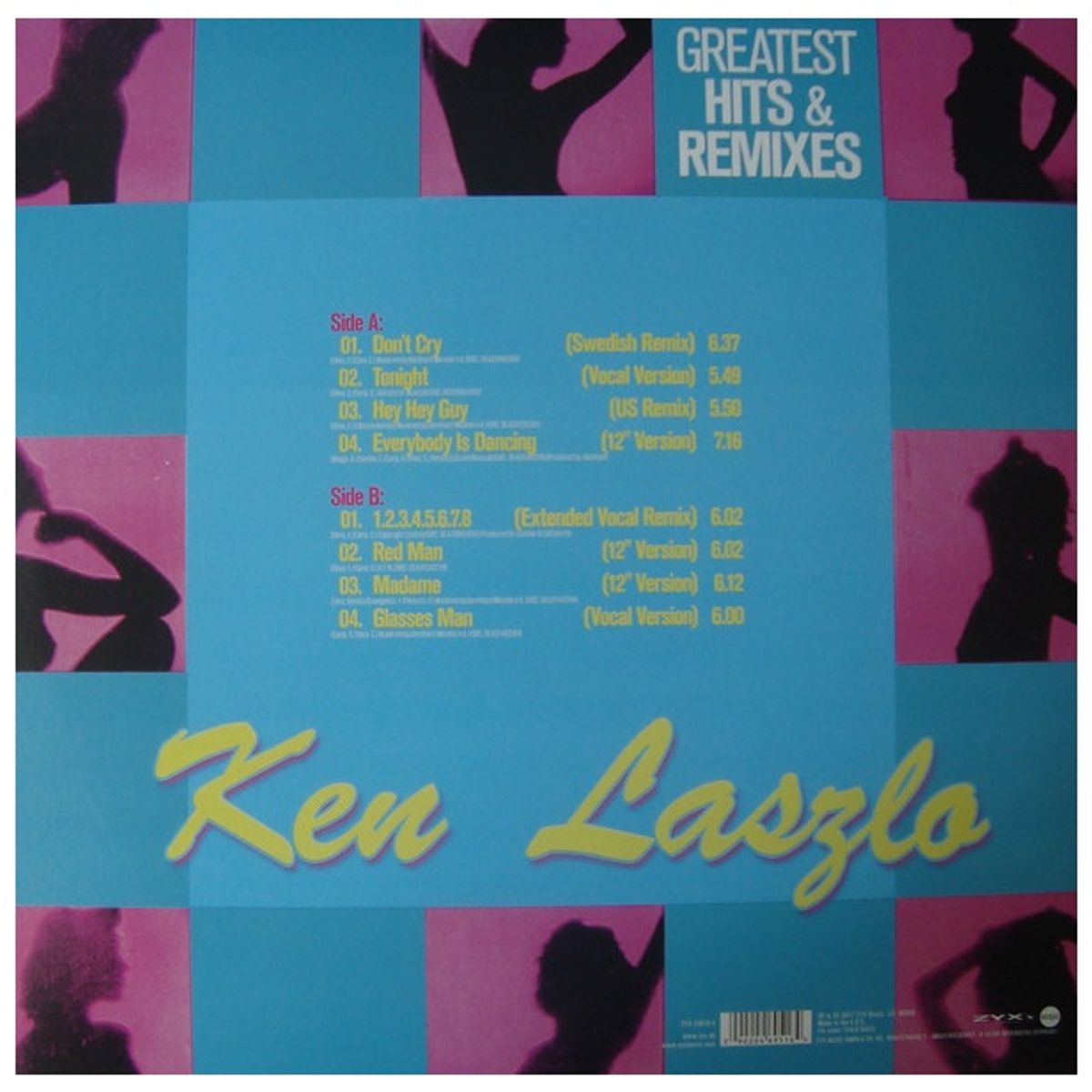 GENERICO - KEN LASZLO - GREATEST HITS & REMIXES / VINILO