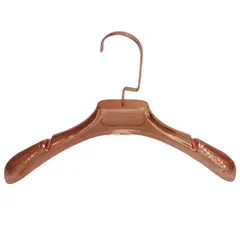 GENERICO - Set 5 Colgadores de Plástico Oro Rosa Gms