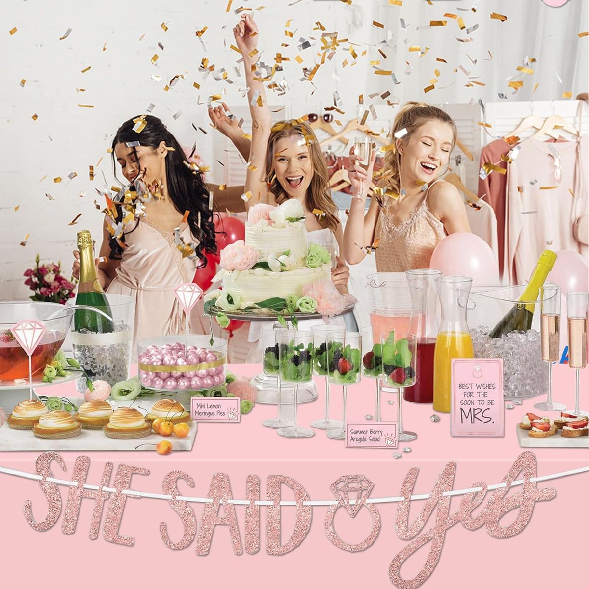 GENERICO - 2 Manteles Rectangular De Peva 137x274cm Para Fiesta-Rosa