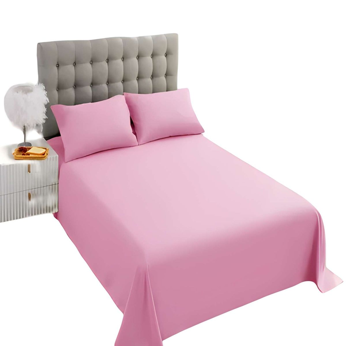 GENERICO - SABANAKING 200 HILOS ROSADA