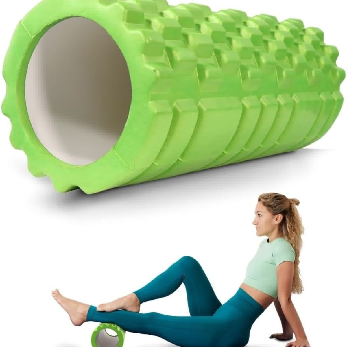 MOVI - Rodillo Para Yoga Masaje Muscular Ejercicio Foam Roller