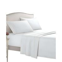 JUEGO DE SABANA 2 PLAZAS 500 HILOS BLANCO L2