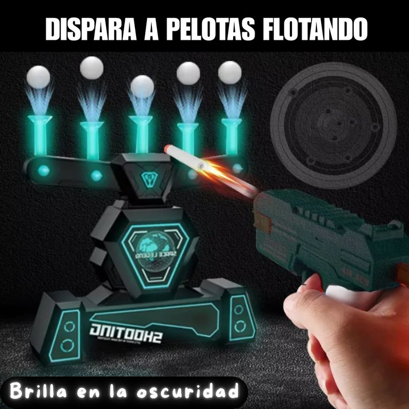 MOVI - Juego de Pelotas Voladoras Dark Shot con Dardos