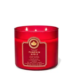 BATH & BODY WORKS - Vela Grande Pumpkin Apple