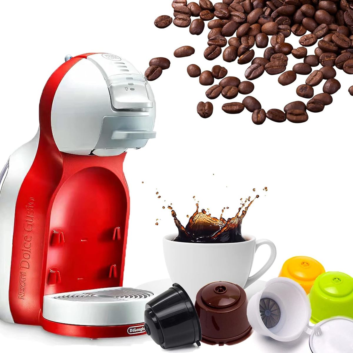 WELDMON - 3 Pack Cápsulas Filtros de Café Recargable