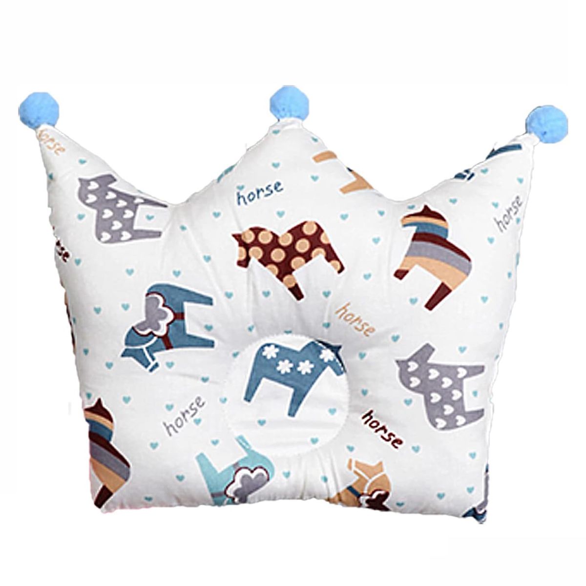 WELDMON - Almohada Bebé - Prevención Plagiocefalia - Poni