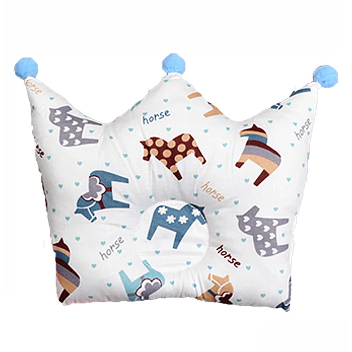 WELDMON - Almohada Bebé - Prevención Plagiocefalia - Poni