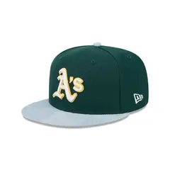 NEW ERA - Gorra 59Fifty Oakland Athletics MLB Patch Denim Dark Green