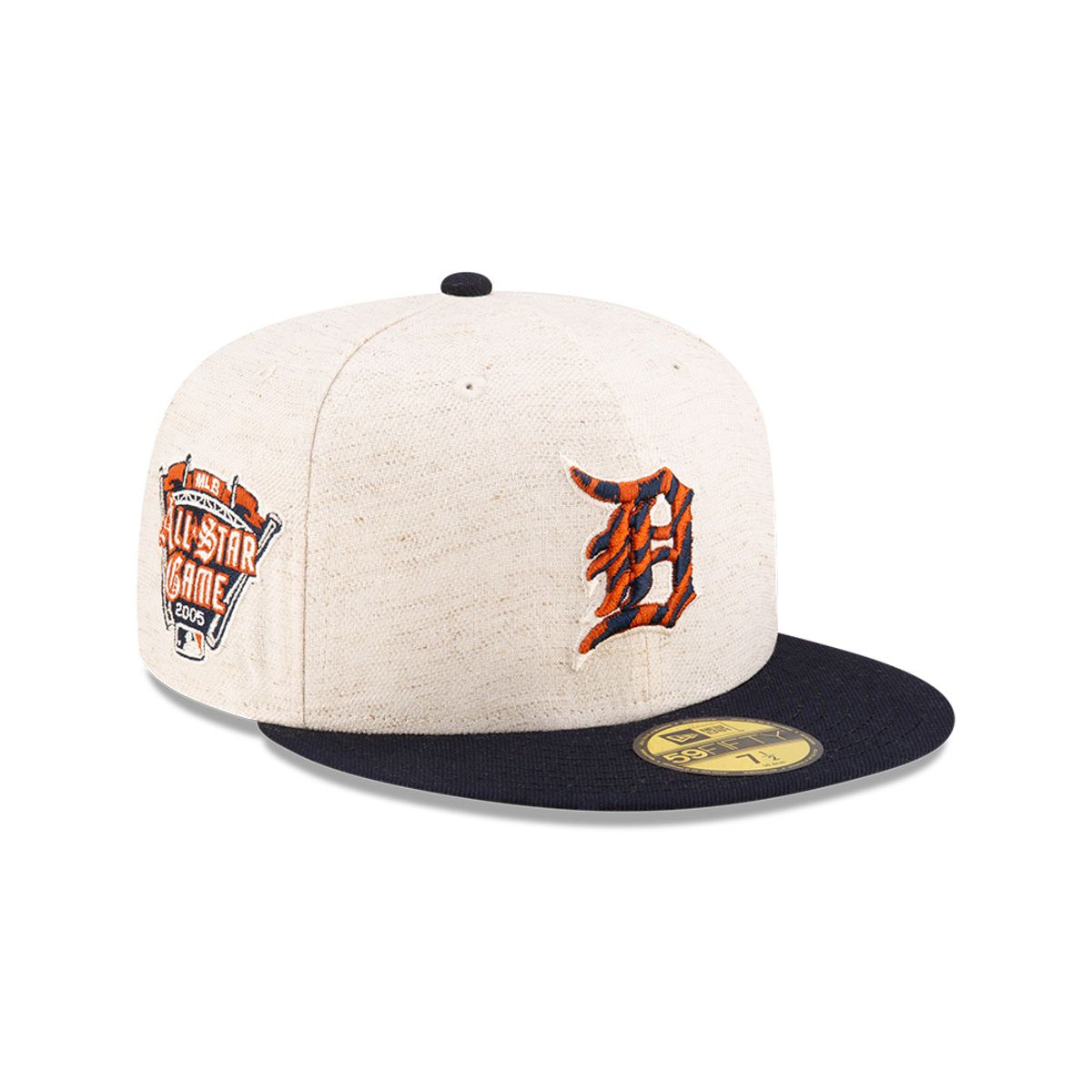 NEW ERA - Gorra 59Fifty Detroit Tigers Hemp Natural Blanco