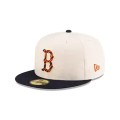 NEW ERA - Gorra 59Fifty Boston Red Sox Hemp Natural Blanco