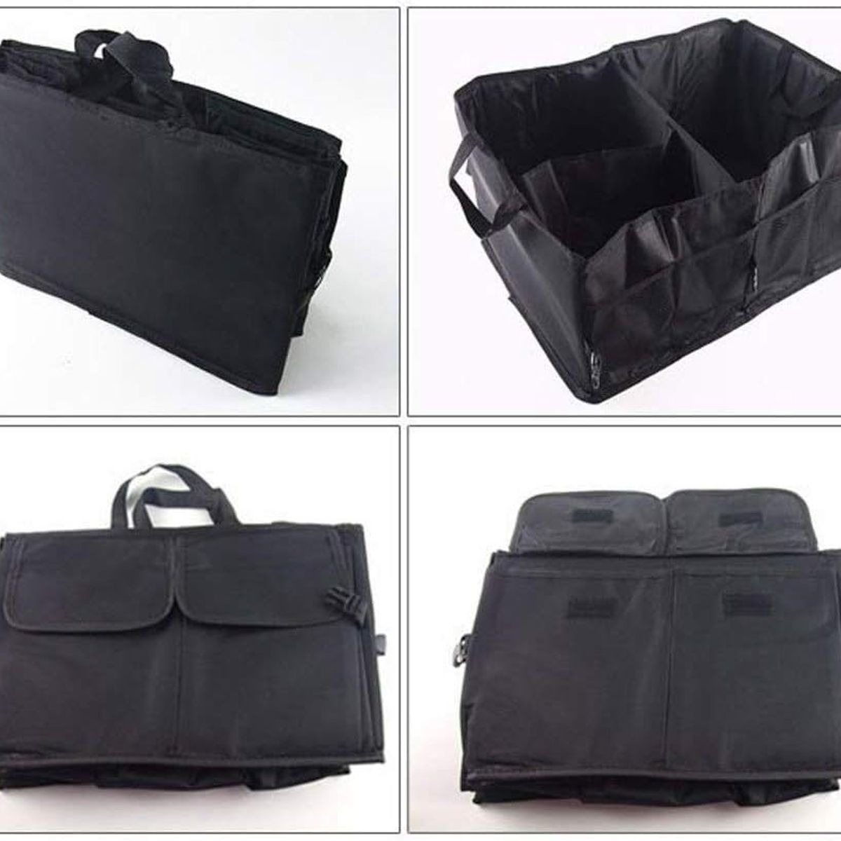 WELDMON - Plegable Cesta Organizadora para Maletero de Coche