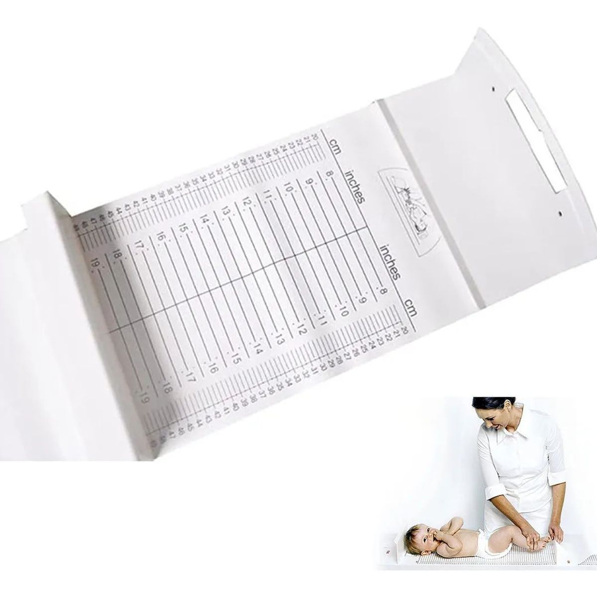 KINDA NICE - Tallímetro Portátil Pediátrico Medida Altura Bebé Niños