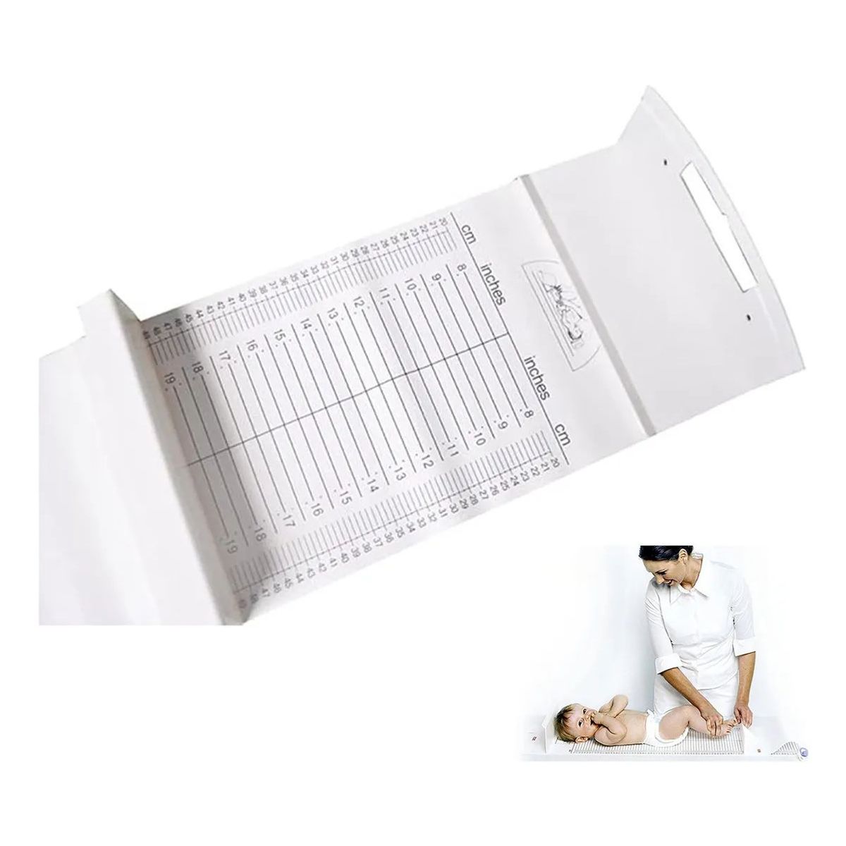 KINDA NICE - Tallímetro Portátil Pediátrico Medida Altura Bebé Niños