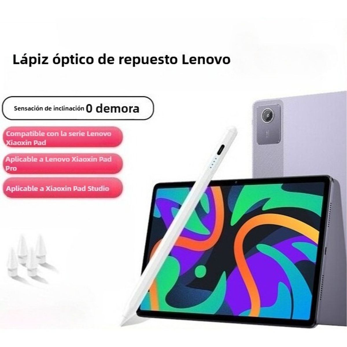 LENOVO - Tablet Lenovo X11 2025 Teclado + Lápiz Nuevo RAM 8GB 256GB Pantalla 11"  Gris