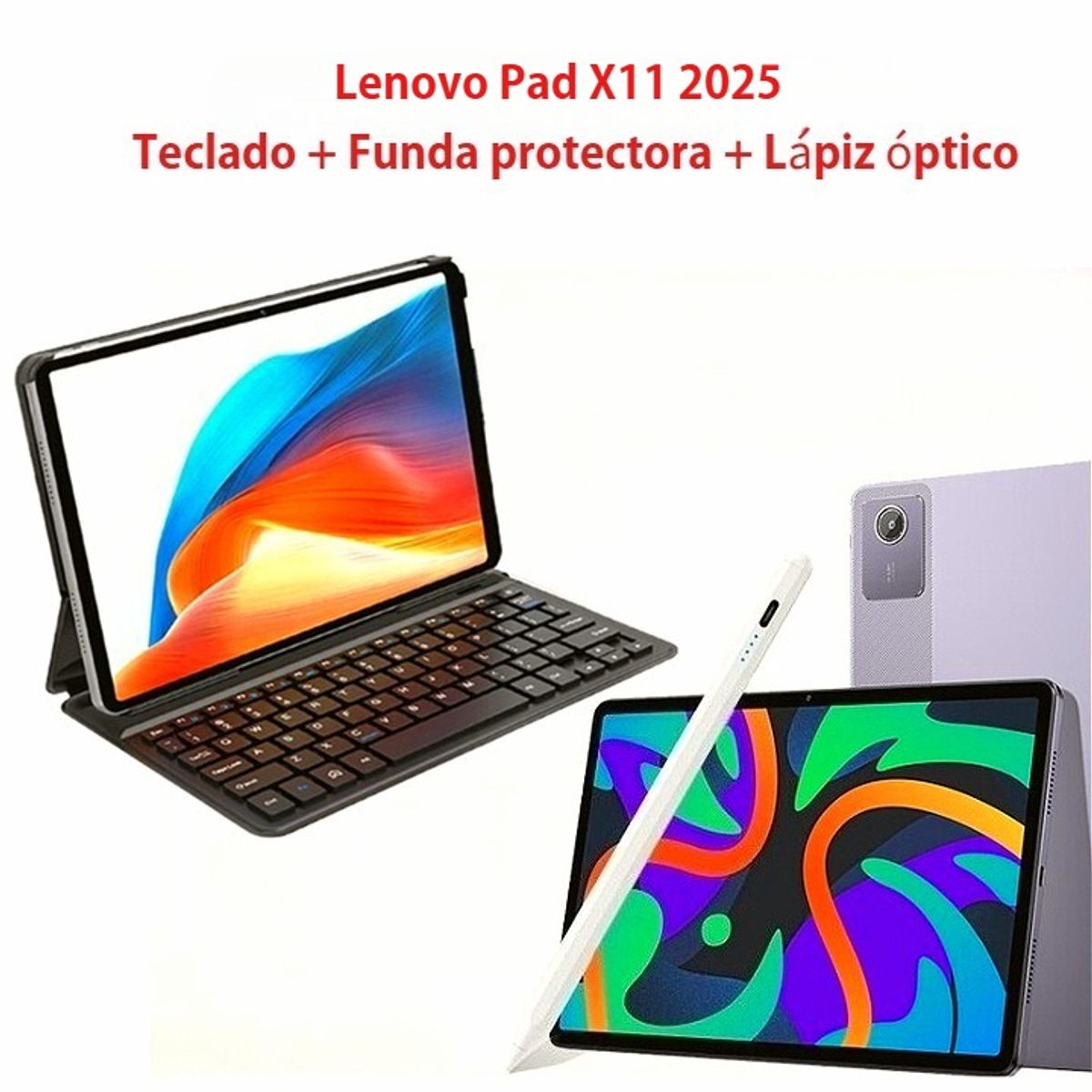 LENOVO - Tablet Lenovo X11 2025 Nuevo RAM 8GB 256GB Keyboard+Protective Case+Stylus