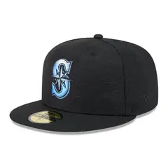 NEW ERA - Gorra 59Fifty Seattle Mariners MLB Tonal KOI Black